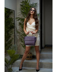 Calista Tote (Purple) - Vanto