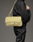 Solace Quilted Shoulder Bag