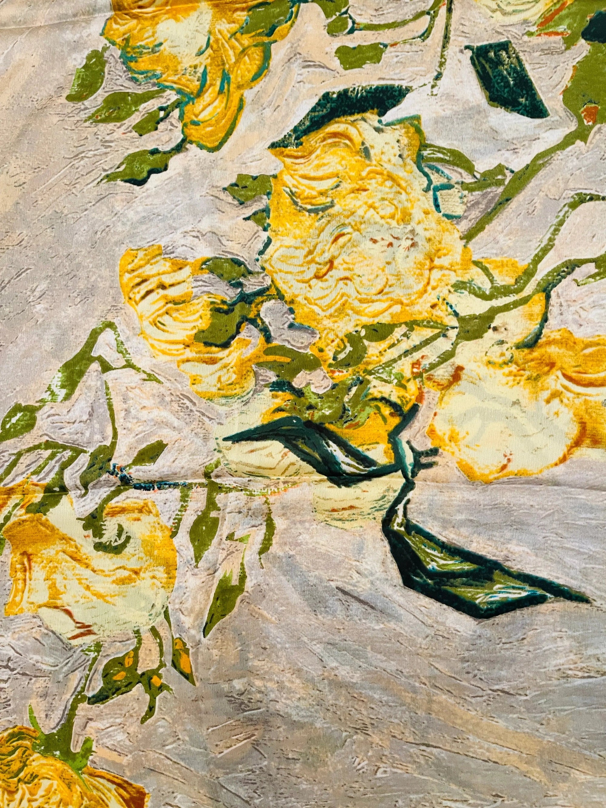 Yellow Rose Shawl - Vanto