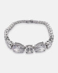 Luxe Pear Tennis Bracelet