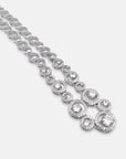 Graduated Cubic Zirconia Necklace