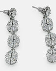 Lustre Link Earrings (Silver)